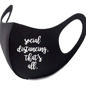 Lightweight thin Face Cover, masks to help not touch your face, facemask with names, personalized mask for mouth, soft facemask
