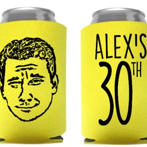50 Cartoon Pic bday, funny birthday favors, picture of birthday boy favors, fun party favors, 40th birthday, 50th birthday, 30th, hbd