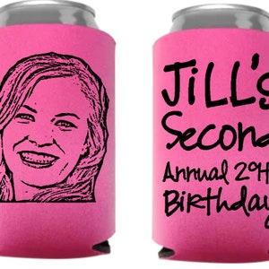 50 Cartoon Pic bday, custom favors, picture of birthday boy favors, fun party favors, 40th birthday, 50th birthday, 30th, hbd