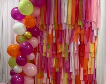 Bachelorette Fringe Backdrop (Custom)