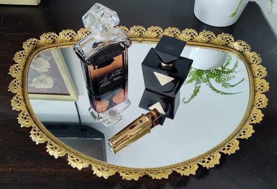 Vintage Dresser Tray Vanity Tray Gold Hollywood Regency Vanity Dresser  Mirror Unusual Shape - Etsy