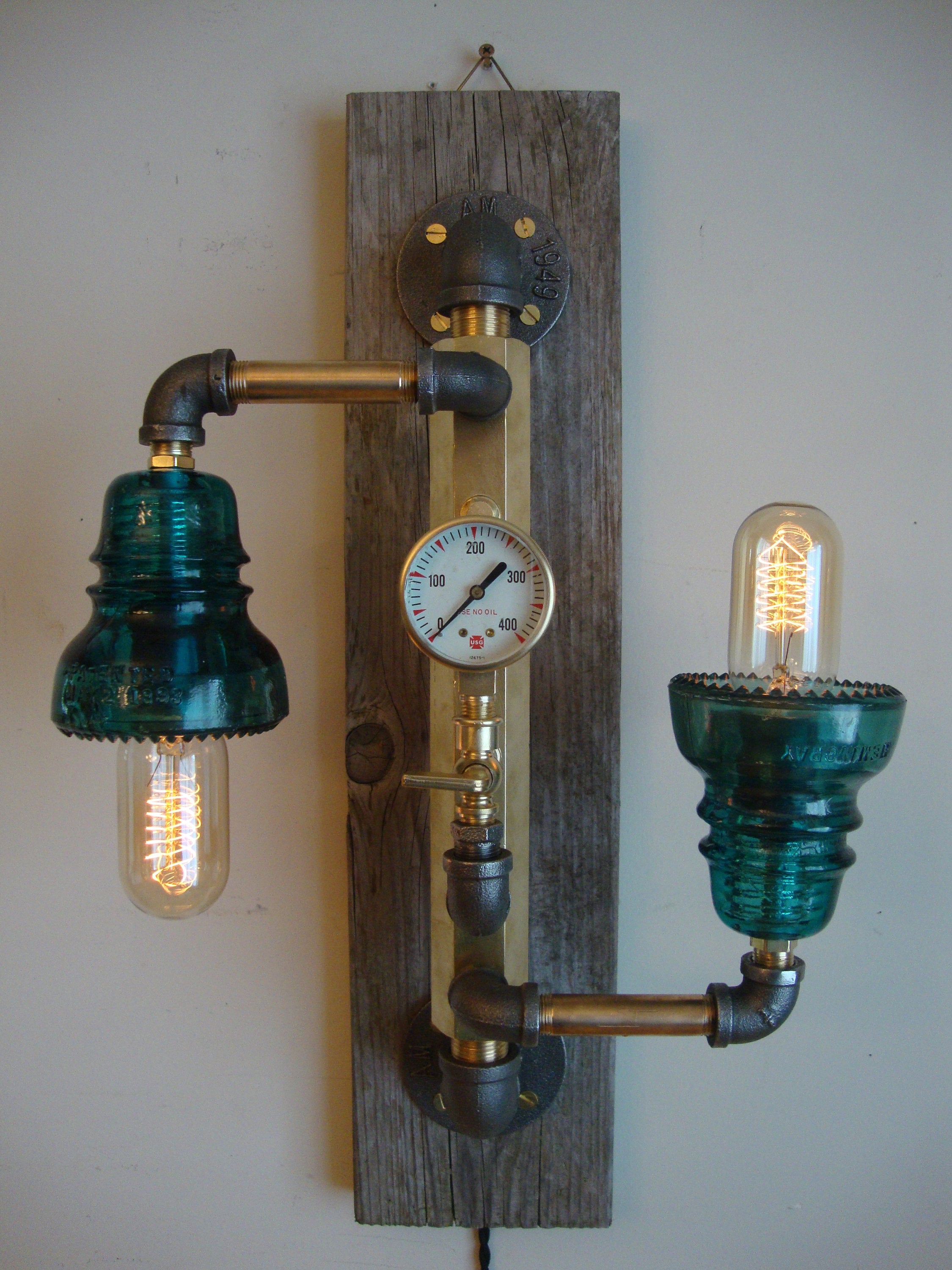Lampada Da Parete Con Tubo Dell'acqua Vintage Applique Industriale Retrò Steampunk Design Deco Loft Applique Da Parete Illuminazione Led Per Bar Caffetteria Scale Passerella Ristorante Corridoio,A