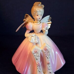Vintage Josef Originals Birthday Angel Doll for age 11 - Porcelain w/Tags in Box