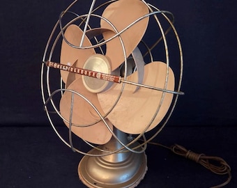 1950s Vintage Art Deco Westinghouse Fan, Y-4627, 2 Speed