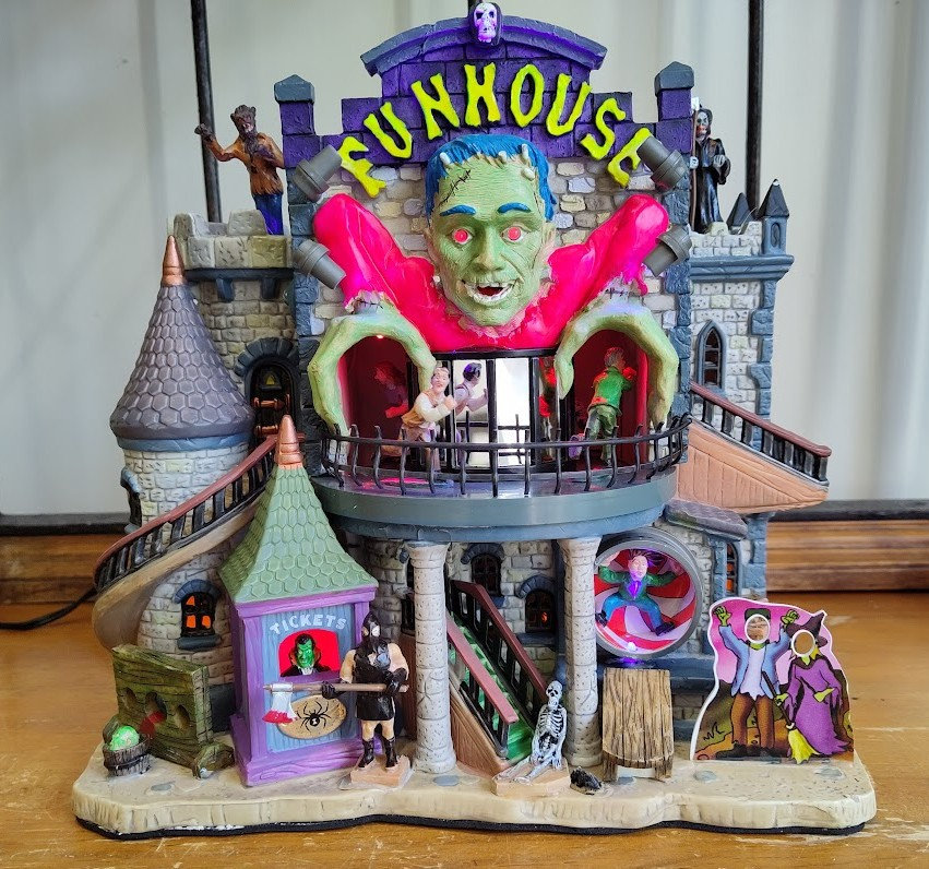 SF・ファンタジー・ホラー Lemax Spooky Town The Gate House Gargoyle Gate