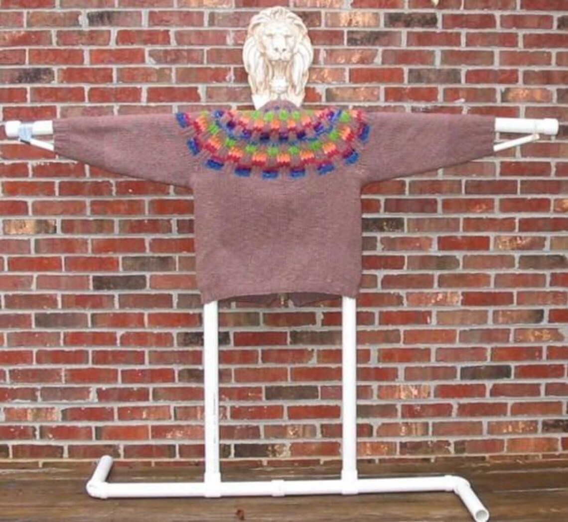 Wooly Board Sweater Blocking Frame DIY Instructions Etsy