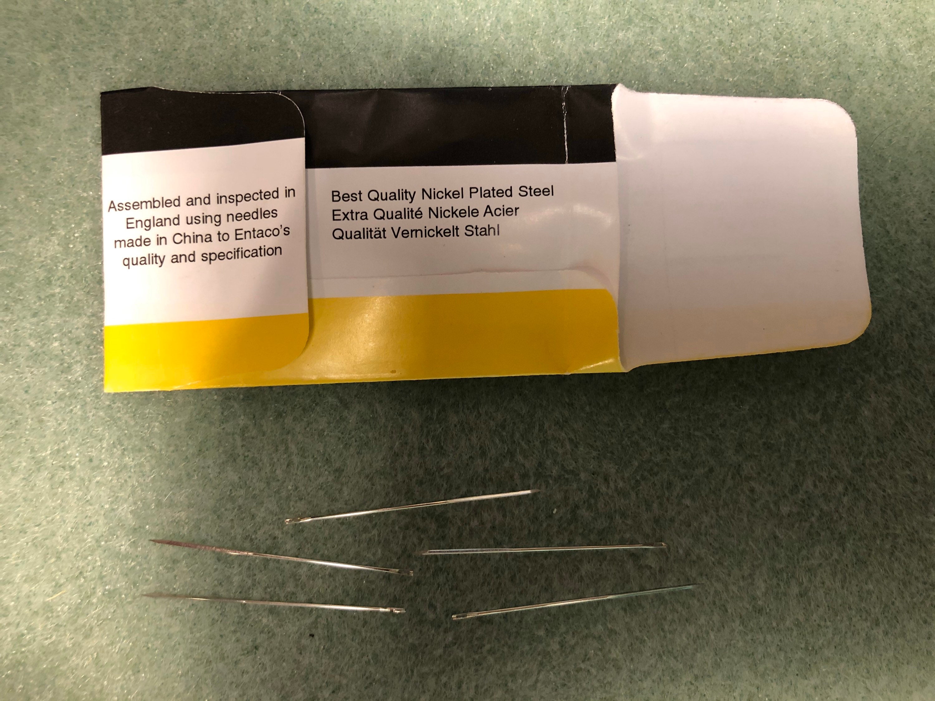 Size 10 John James Leather Glovers Beading Needles Free Etsy