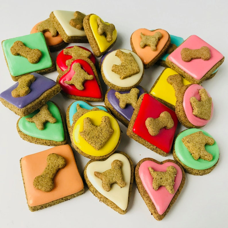 Dog Biscuits 12 PupBiscuits Box grain free dog biscuits Etsy