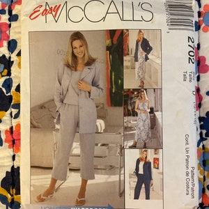 Uncut McCalls 2702 sewing pattern