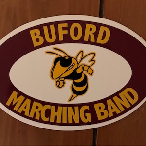 Buford Marching Band magnets
