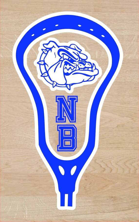 North Babylon Lacrosse Vinyl Sticker Etsy
