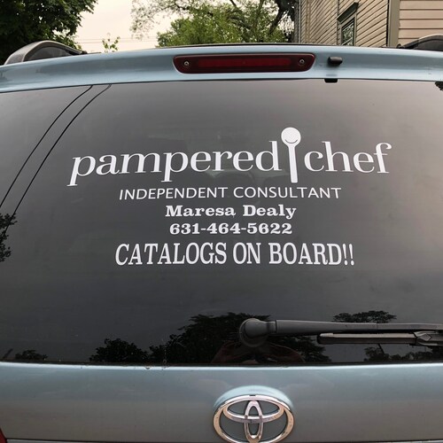 Pampered Chef Auto Stickers Etsy