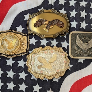 Eagle Vintage Belt Buckles