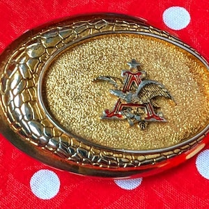 Anheuser-Busch Budweiser Logo Belt Buckle