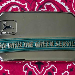 John Deere NOS Belt Buckle