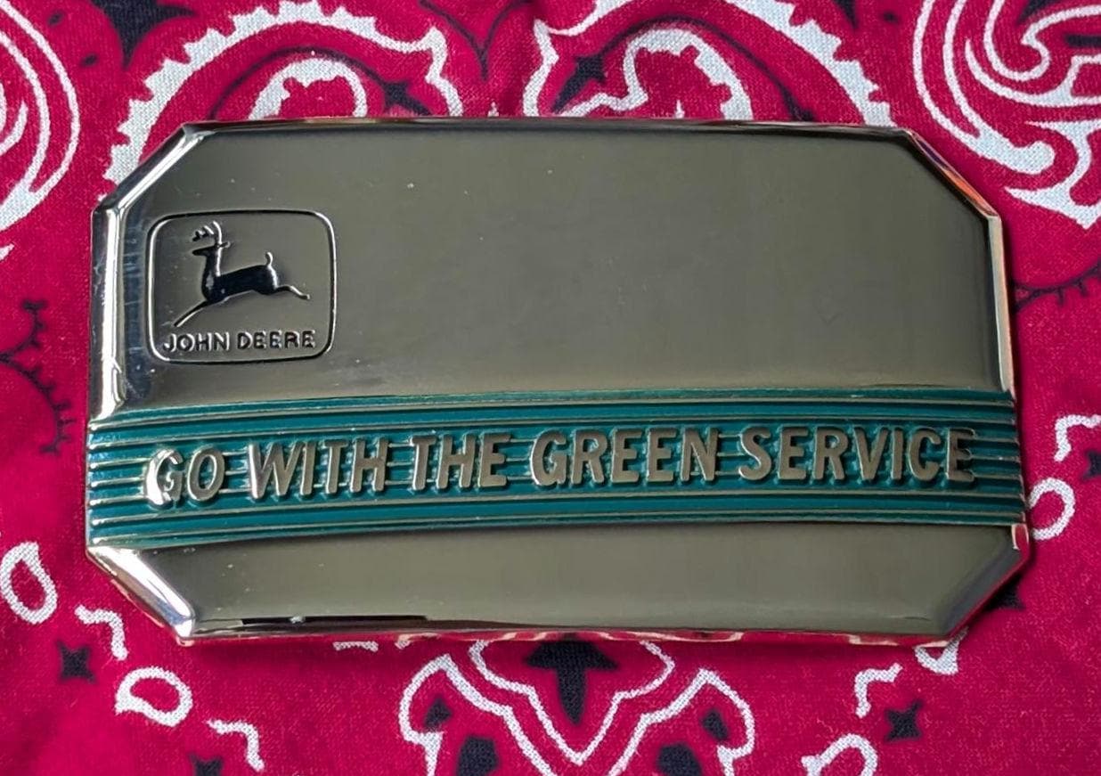 John Deere NOS Belt Buckle
