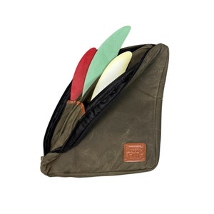 Surfboard Fin Case - Fin Bag |  Surf Fin Holder, Fin Storage, Fin Container | Surfer Gift & Surf Accessory | Surf Board Travel Case for Fins