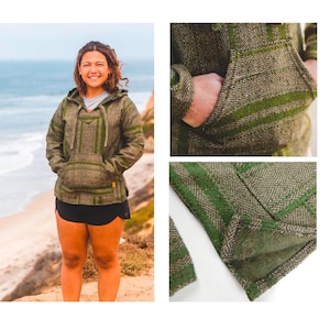 Hemp drug rug top