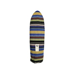 Surfboard Sock / Surfboard Bag / Surf Sock: Blue Stripes / Longboard & Shortboard Surf Board Bag / Surfer Gift | For Surfboards 5&#39;4&quot; to 10&#39;