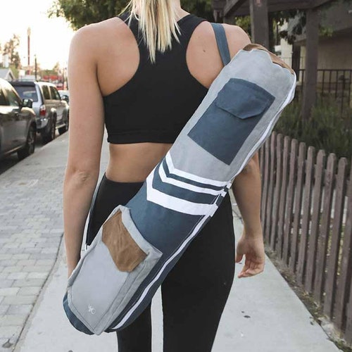 Organic Yoga Bag / Fair Trade Yoga Mat Bag / Eco Friendly Yoga Etsy