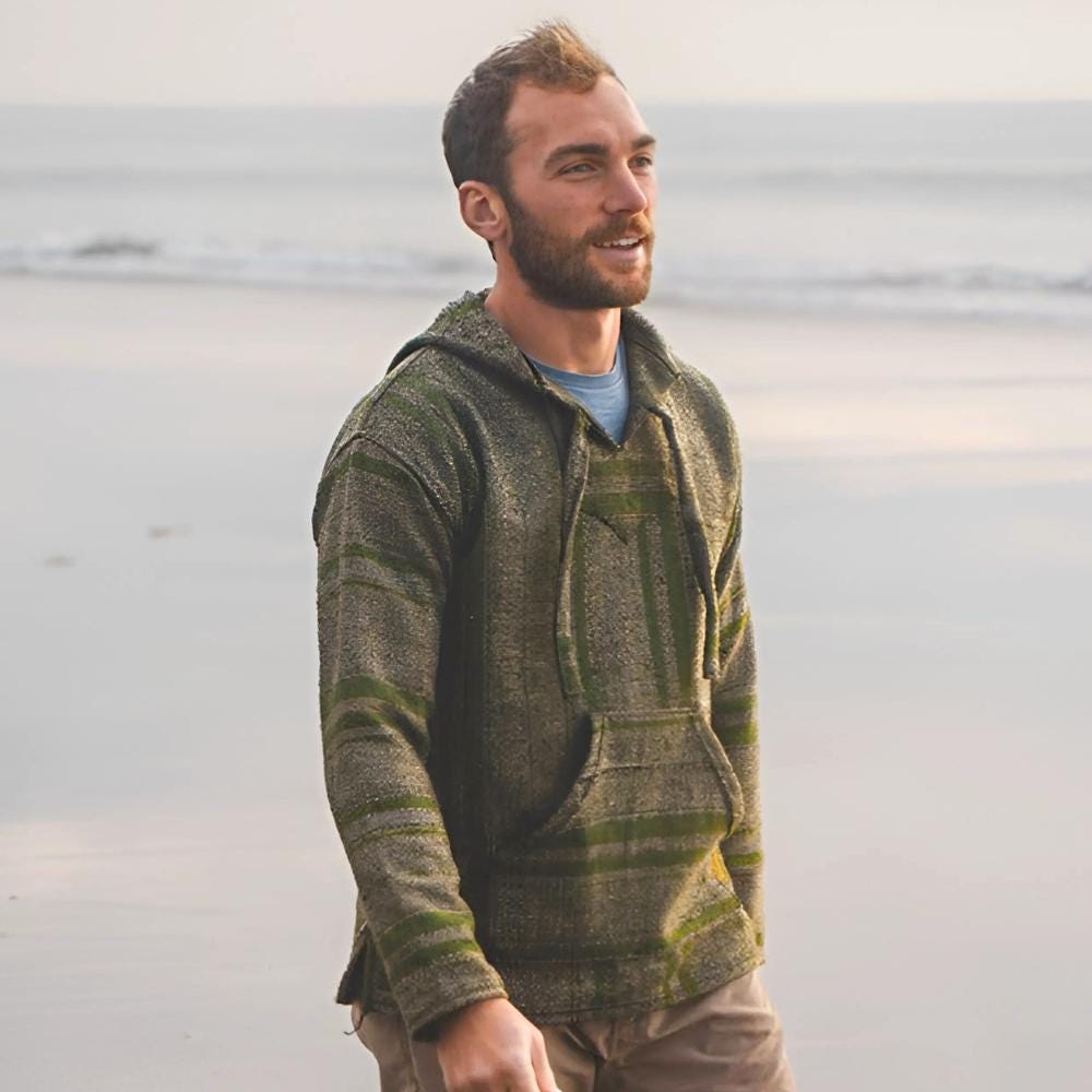 Men's baja beach hoodie sale