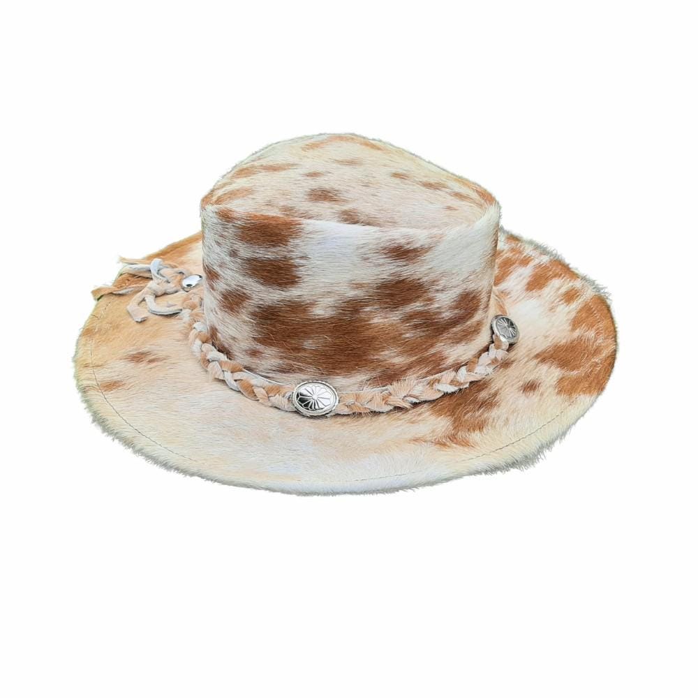 Cowhide Hat | Rancher Hat | Cowboy & Cowgirl Hat | Real  display picture 1