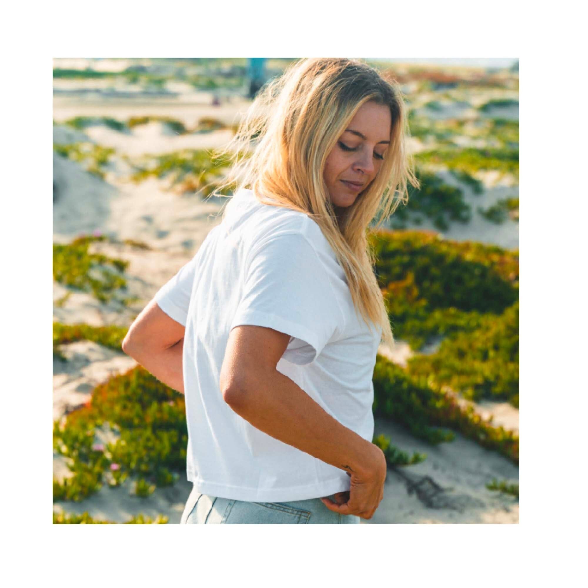 Boxy Tshirt White, 100% Cotton Tee Women's Plain White Shirt GOTS Organic  Crop Top Women's Basic T Shirt Fair Trade T-shirt Boxy Tee - Etsy