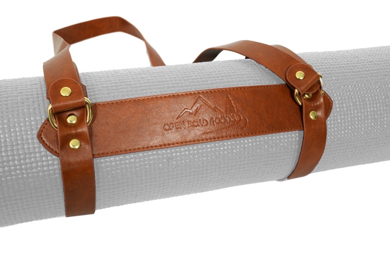 Vegan Leather Blanket Carrier / Blanket Tote or Bedroll / Etsy