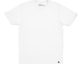 Buy HERE&NOW Men White Pure Cotton T Shirt - Tshirts for Men 18239082