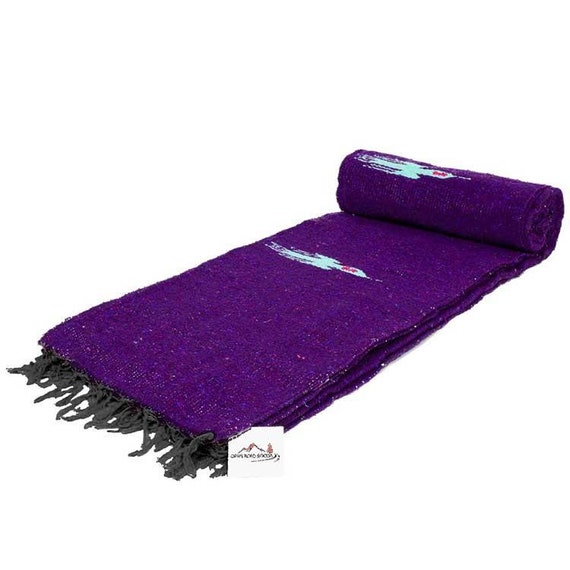 Purple yoga blanket hotsell