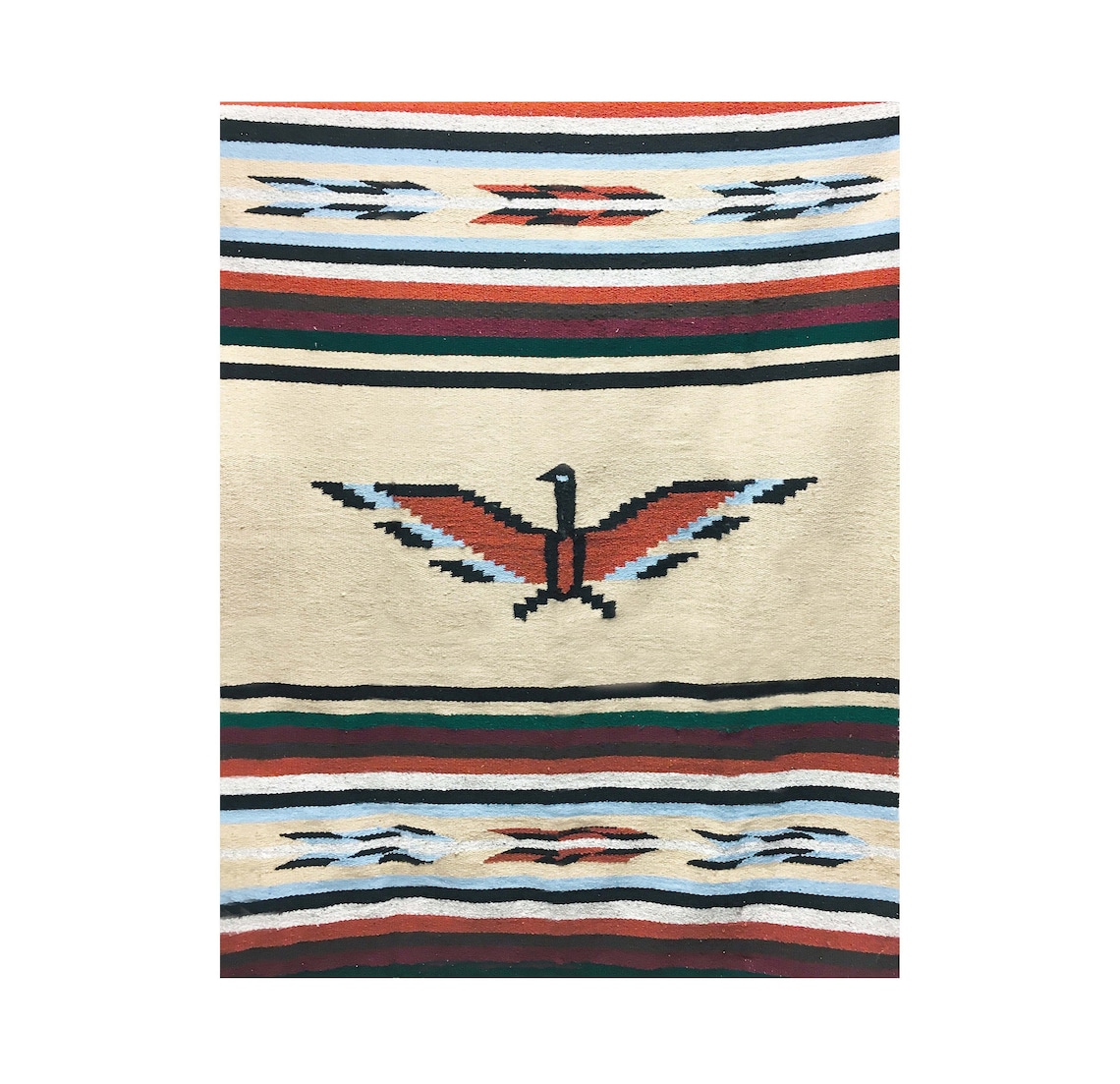 Mexican Thunderbird Blanket Tapestry Authentic Southwestern - Etsy