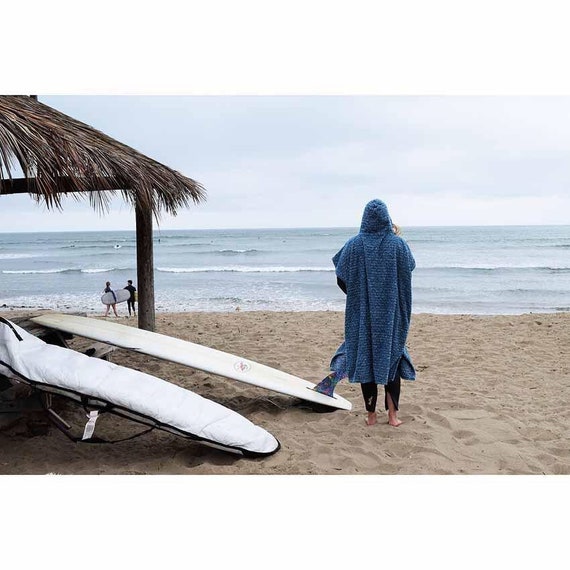 Hoodie - Poncho para surf para Mujer