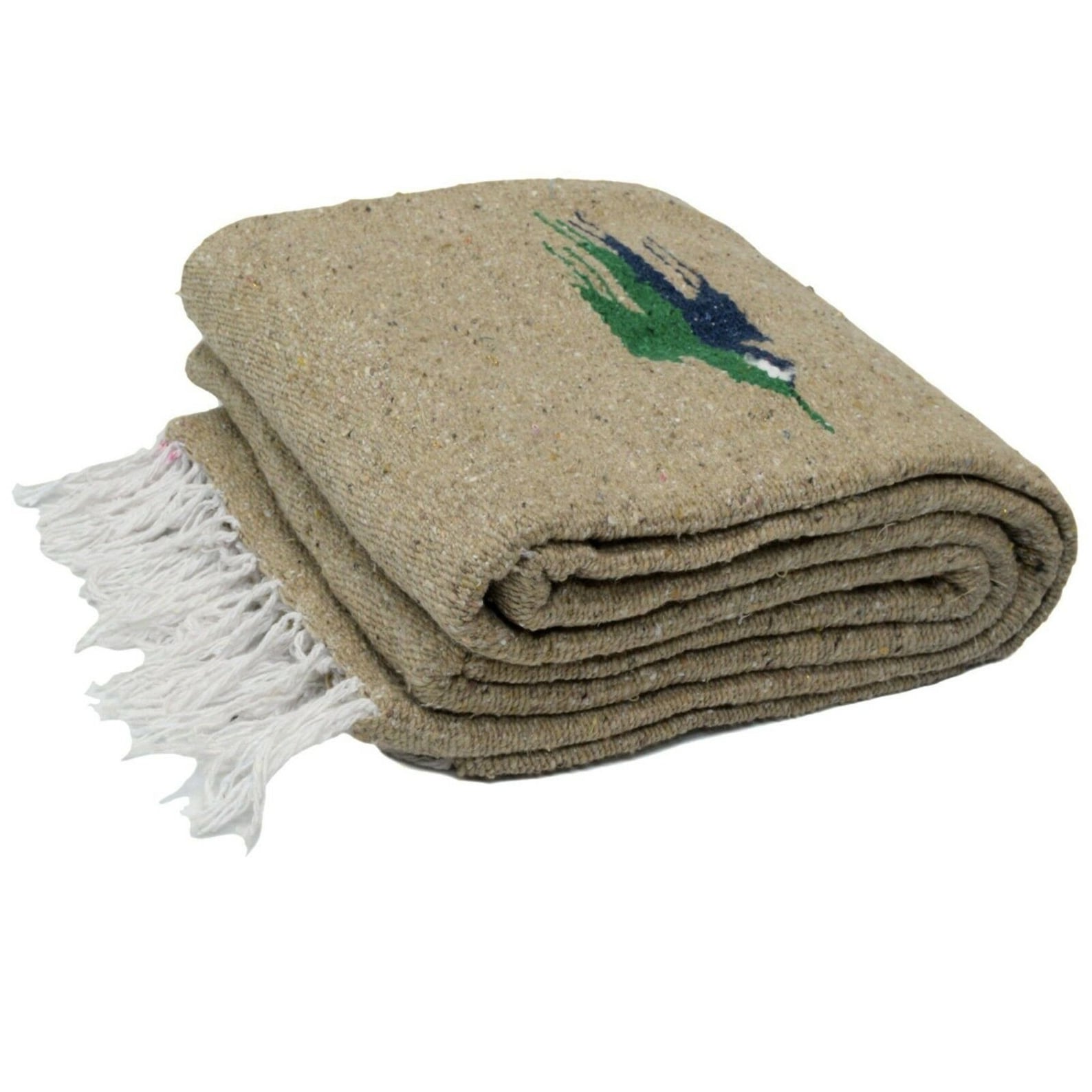 Mexican Baja Thunderbird Blanket Tan Heavyweight Yoga Etsy