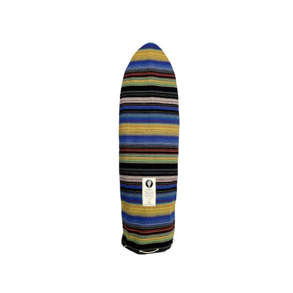 Surfboard Sock Surfboard Bag Surf Sock Blue Stripes