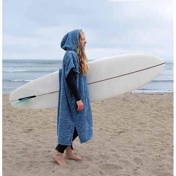 Poncho Surf Kynay Con Capucha Microfibra Unisex 