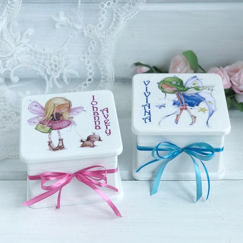Girls Jewelry Box Personalized Flower Girl Gift Box Gift for Etsy