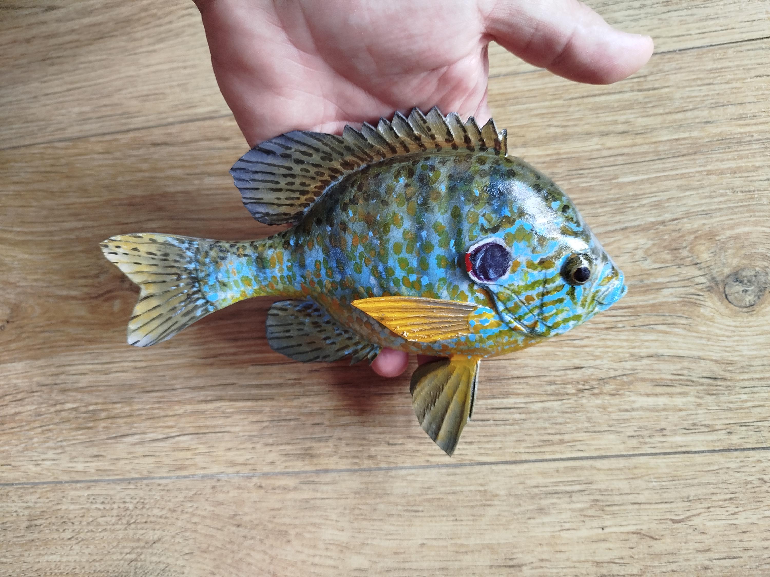 （No50）木工細工　さかな　魚　令6 木工品【魚セット】 工房西岡 【11218-0588】 - 埼玉県深谷市