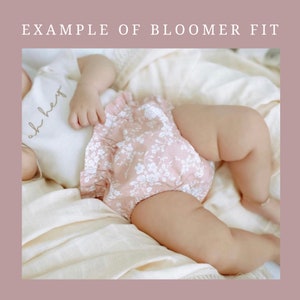 Rifle Paper Co. Floral Baby Girl Bloomers Baby Girl Diaper Cover Bloomers Baby girl Clothes Baby Outfit Newborn Going Home Outfit image 5