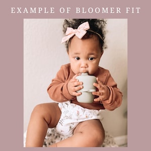 Rifle Paper Co. Floral Baby Girl Bloomers Baby Girl Diaper Cover Bloomers Baby girl Clothes Baby Outfit Newborn Going Home Outfit image 6