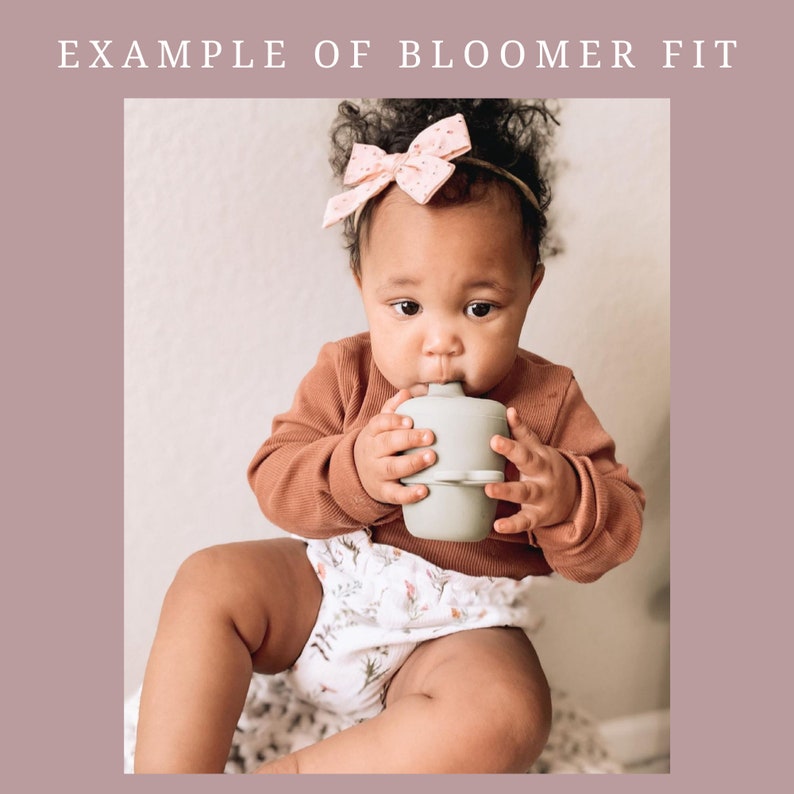 Rifle Paper Co. Floral Baby Girl Bloomers Baby Girl Diaper Cover Bloomers Baby girl Clothes Baby Outfit Newborn Going Home Outfit image 6