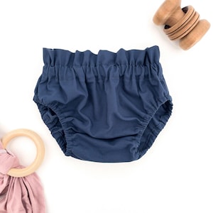 Navy Baby Girl Bloomers | Toddler Bloomers | Baby girl Clothes | Newborn Going Home Outfit | Baby Shower Gift | Preemie Clothes