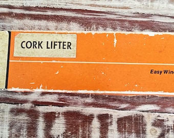 Vintage West German Bottle Opener Cork Lifter Korkenheber Emide in  original Box 1960's