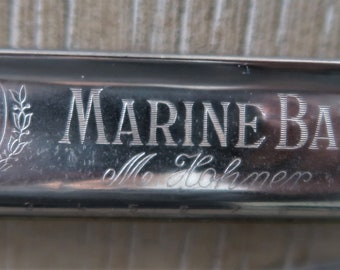 Hohner Harmonica, Marine Band - hoogstwaarschijnlijk post WW2 Original Blues Harmonica