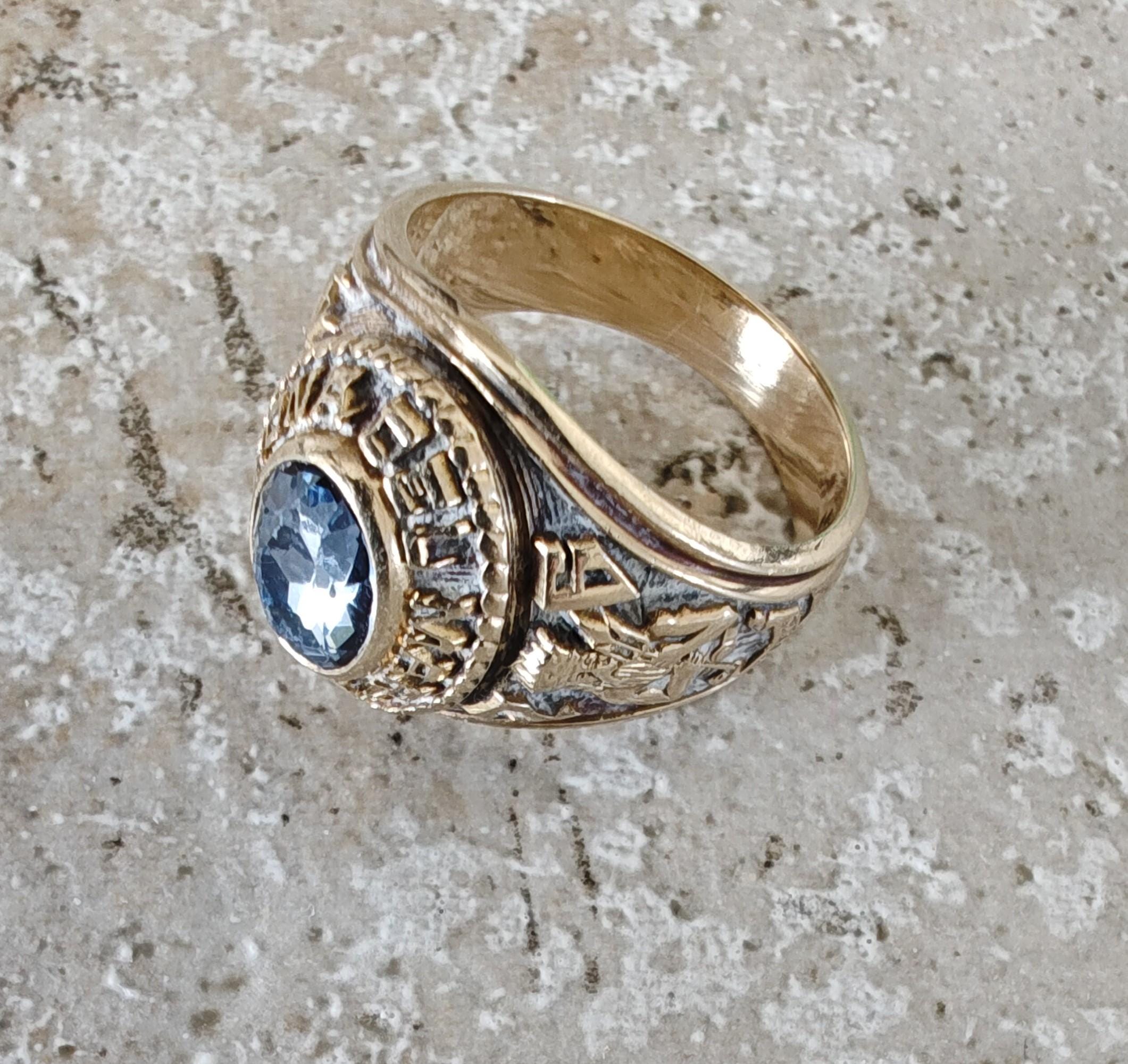 Jostens Class Ring 10k - Etsy Jostens Class Ring 10k - Etsy