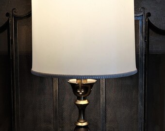 Vintage Frederick Cooper torchiere Mid century Solid Brass Table Lamp
