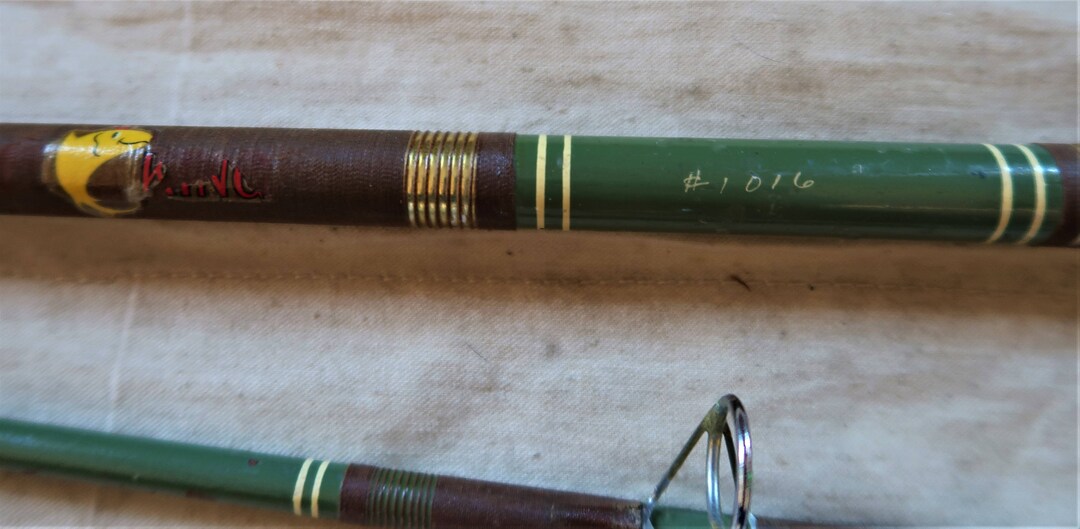 Vintage Western Hoegee Co Tuna King Fishing Rod Salt Water Rod 9 Foot