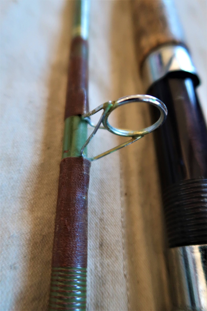 Vintage Western Hoegee Co Tuna King Fishing Rod Salt Water Rod 9 Foot