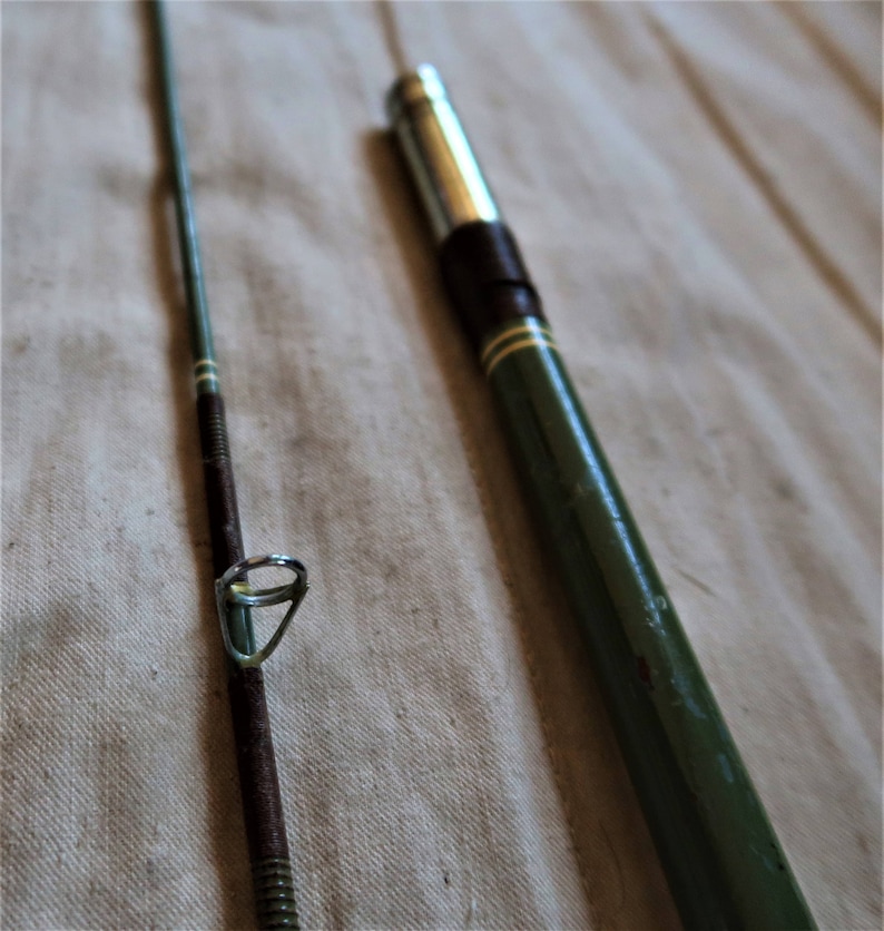 Vintage Western Hoegee Co Tuna King Fishing Rod Salt Water Rod 9 Foot