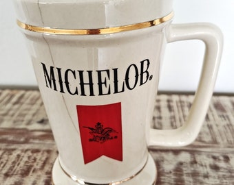 Vintage Michelob Bierpul keramiek