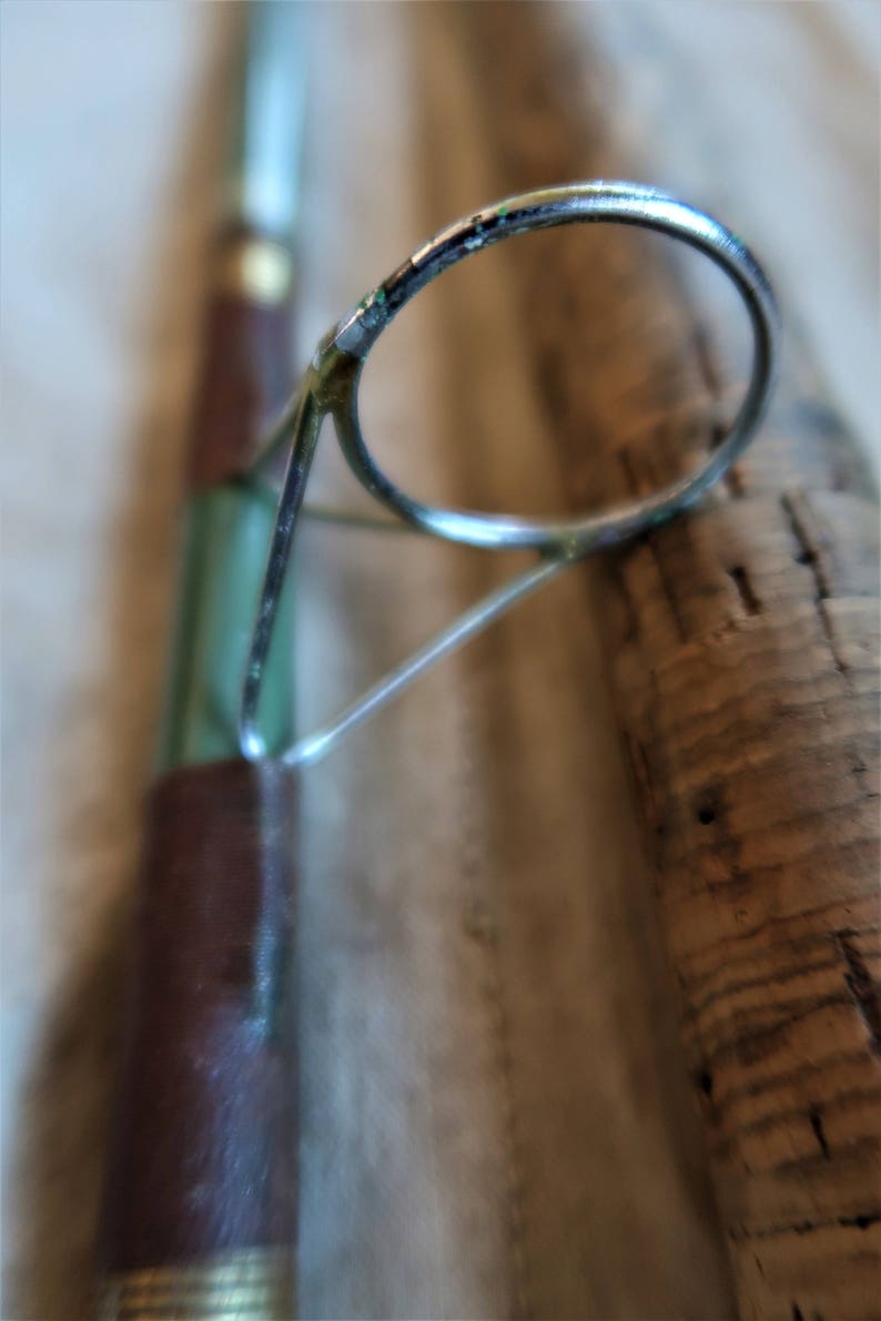 Vintage Western Hoegee Co Tuna King Fishing Rod Salt Water Rod 9 Foot Rod 2 Piece Fishing Rod